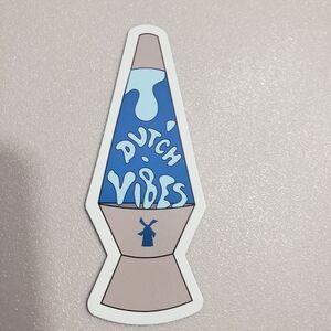 Exclusive Dutch Bro's Blue Vibes Lava Lamp Dec. 2025 sticker